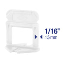 QEP Xtreme Tile Leveling System Clips 1.5MM