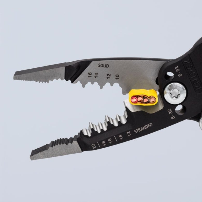 Knipex 8" Forged Wire Stripper 20-10 AWG