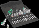 Wera 8100 SA 6 Zyklop Speed Ratchet Set, 1/4" drive, metric, 28 pieces