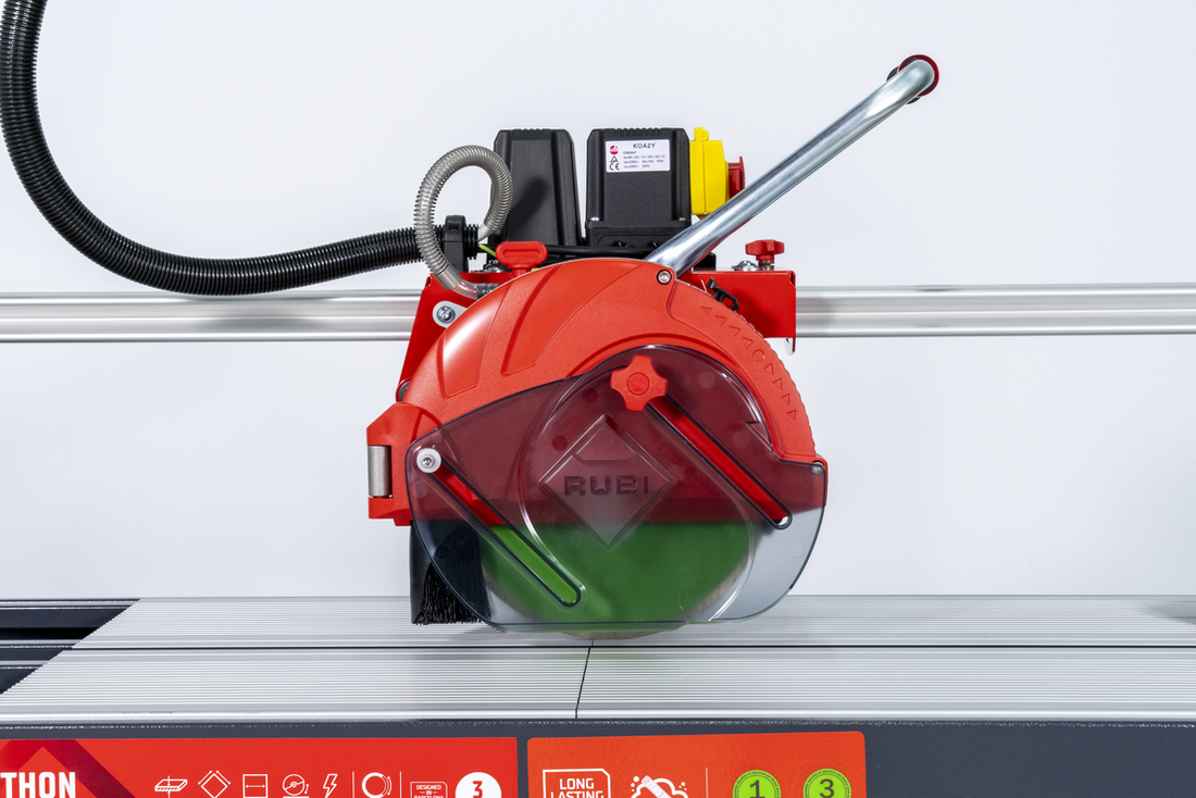 Rubi Electric Wet Saw DC-250 1200 Python 120V 60Hz Inch with Blade