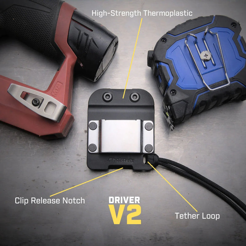 Holstery DriverMaster Clip-On Drill Holster
