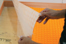 Schluter DITRA-HEAT-PS Uncoupling Membrane Peel & Stick 2' 7" x 3' 3" - 3/16" Panel of 8.4 ft2