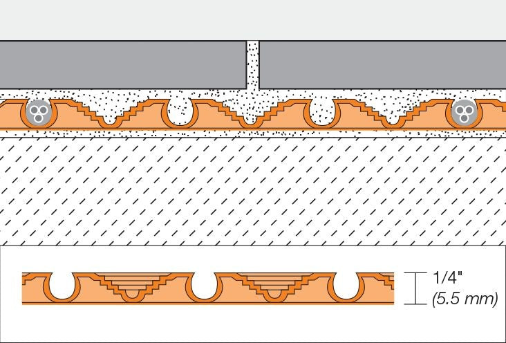 Schluter DITRA-HEAT Uncoupling Membrane Sheet (8.4 sqft)