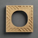 FloFX Elite Grate Carrier Brushed Nickel