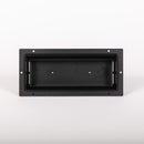 Fittes Aria Flushmount Pro Vent Cover Matte Black - 4" x 10" [Luxe]