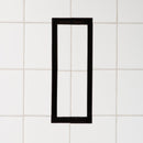 Fittes Aria Flushmount Pro Vent Cover Matte Black - 4" x 10" [Luxe]