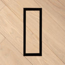 Fittes Aria Flushmount Pro Vent Cover Matte Black - 4" x 10" [Luxe]