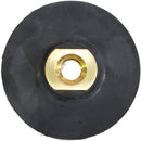 Piranha Backer Pad with Velcro Face Rubber Body 4"