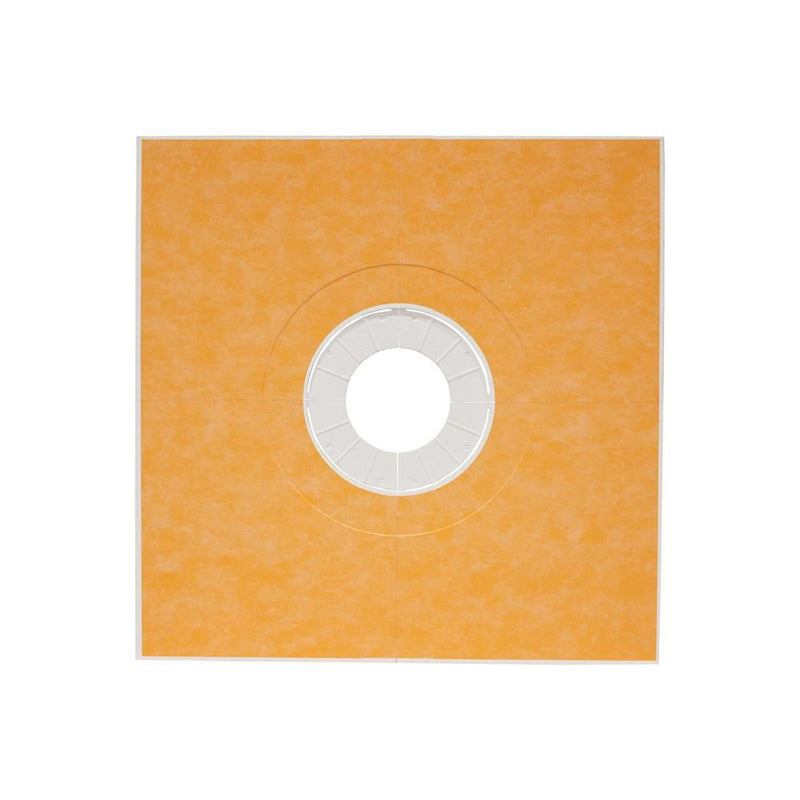 Schluter KERDI-SHOWER-T Prefabricated Sloped Shower Base with Center Outlet Position 1-1/4" x 72" x 72"