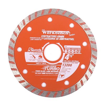 Tooltech 4" Turbo Diamond Blade