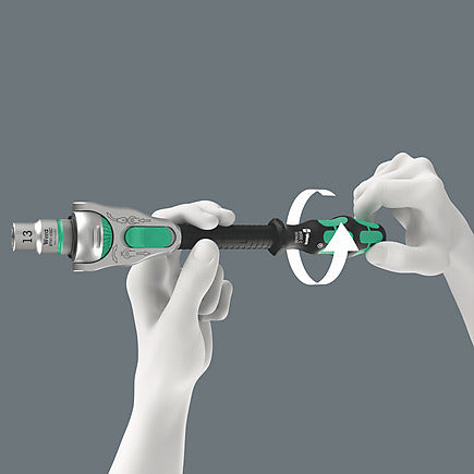 Wera 8100 SA 6 Zyklop Speed Ratchet Set, 1/4" drive, metric, 28 pieces