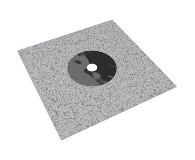 wedi Waterproof Sealing Collar for 1/2" to 3/4" plumbing pipes and protrusions