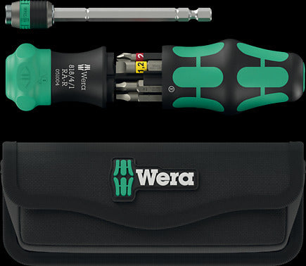 Wera Kraftform Kompakt 26 RA-R with pouch, 6 pieces