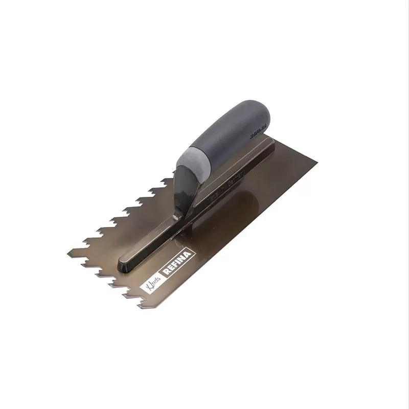 Refina Huds NotchTile 11" Trowel 10mm (3/8") Graphite