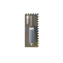 Refina Huds NotchTile 11" Trowel 10mm (3/8") Graphite Left Handed