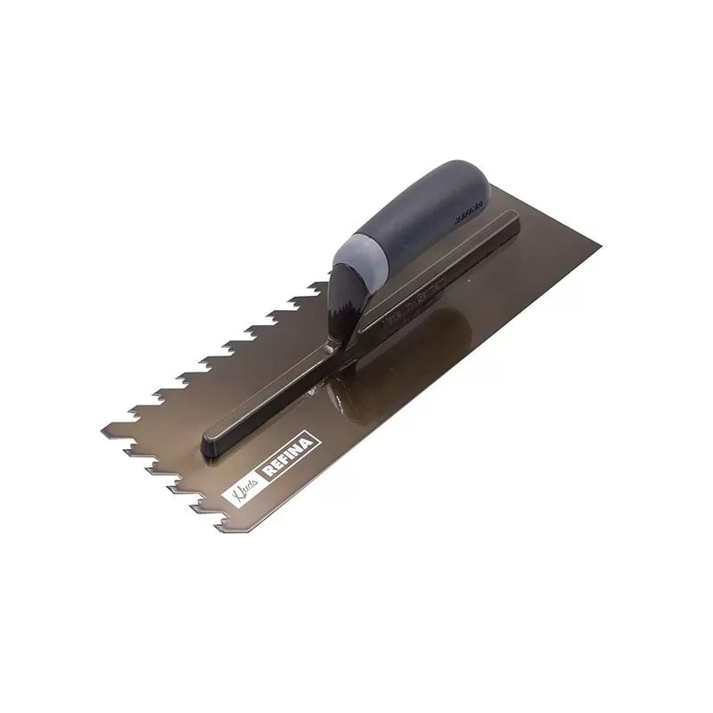 Refina Huds NotchTile 11" Trowel 10mm (3/8") Graphite