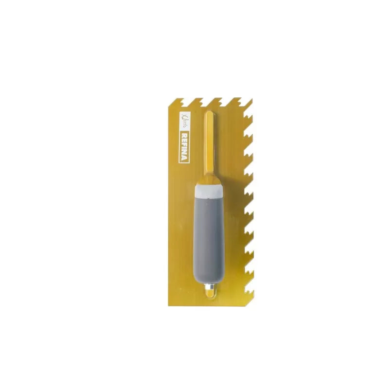 Refina NotchTile 11" Standard Trowel 12mm (1/2") Gold (Right Hand)