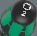 Wera 334/368/6 Screwdriver set and rack, 6 pieces