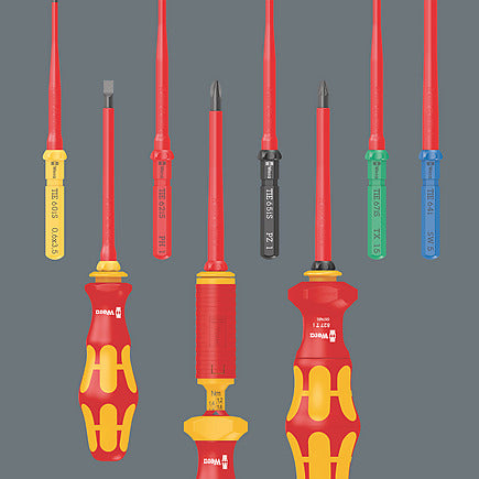 Wera Kraftform Kompakt VDE 7 Imperial 1 Tool finder, 7 pieces
