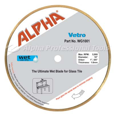 Alpha Vetro Blade 10"