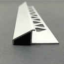 Metal Edge Tile Trim Full Reducer Tile to Floor