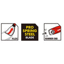 Goldblatt Drywall Taping Knife Stainless Steel 4"