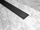 Profilitec Linear Drain Embossed Matte Black