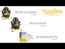 Dustless 16 GAL HEPA Wet+Dry Dustless Vacuum
